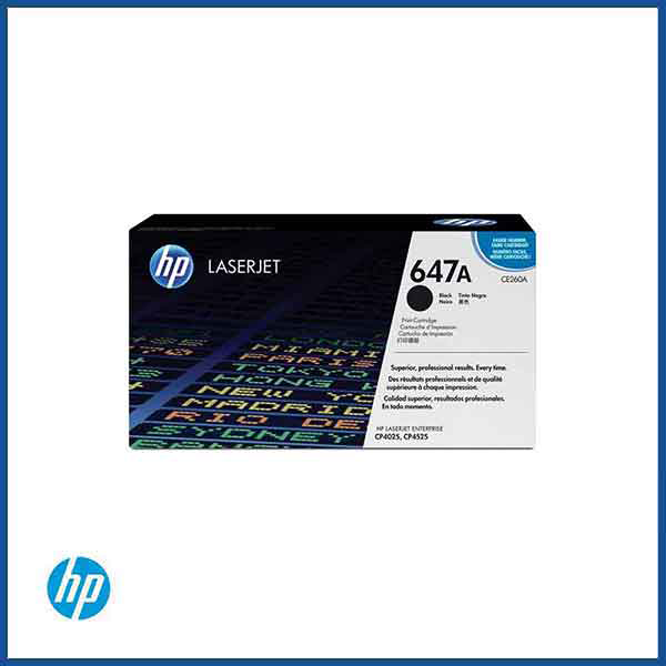 HP 647A (CE260A) Black Toner Cartridge 